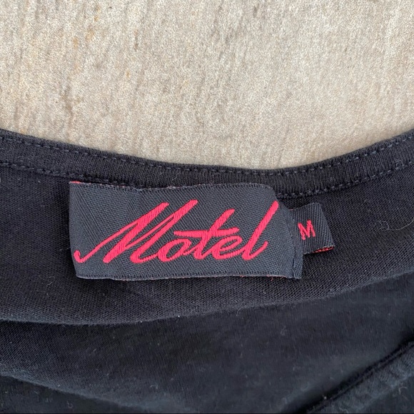 Motel button up crop top - Picture 2 of 2